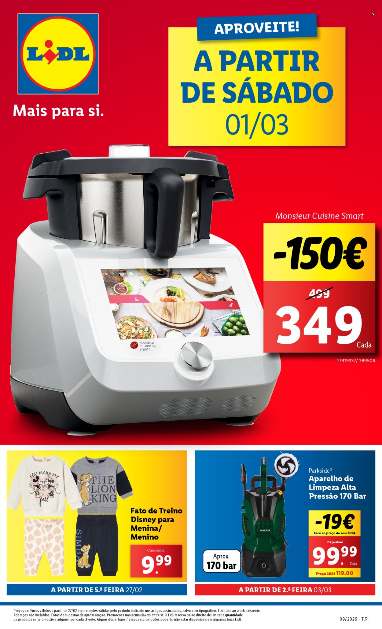 Folheto Lidl - 27.2.2025 - 5.3.2025. Página 1