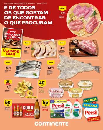 Folheto Continente Modelo - 25.2.2025 - 3.3.2025.