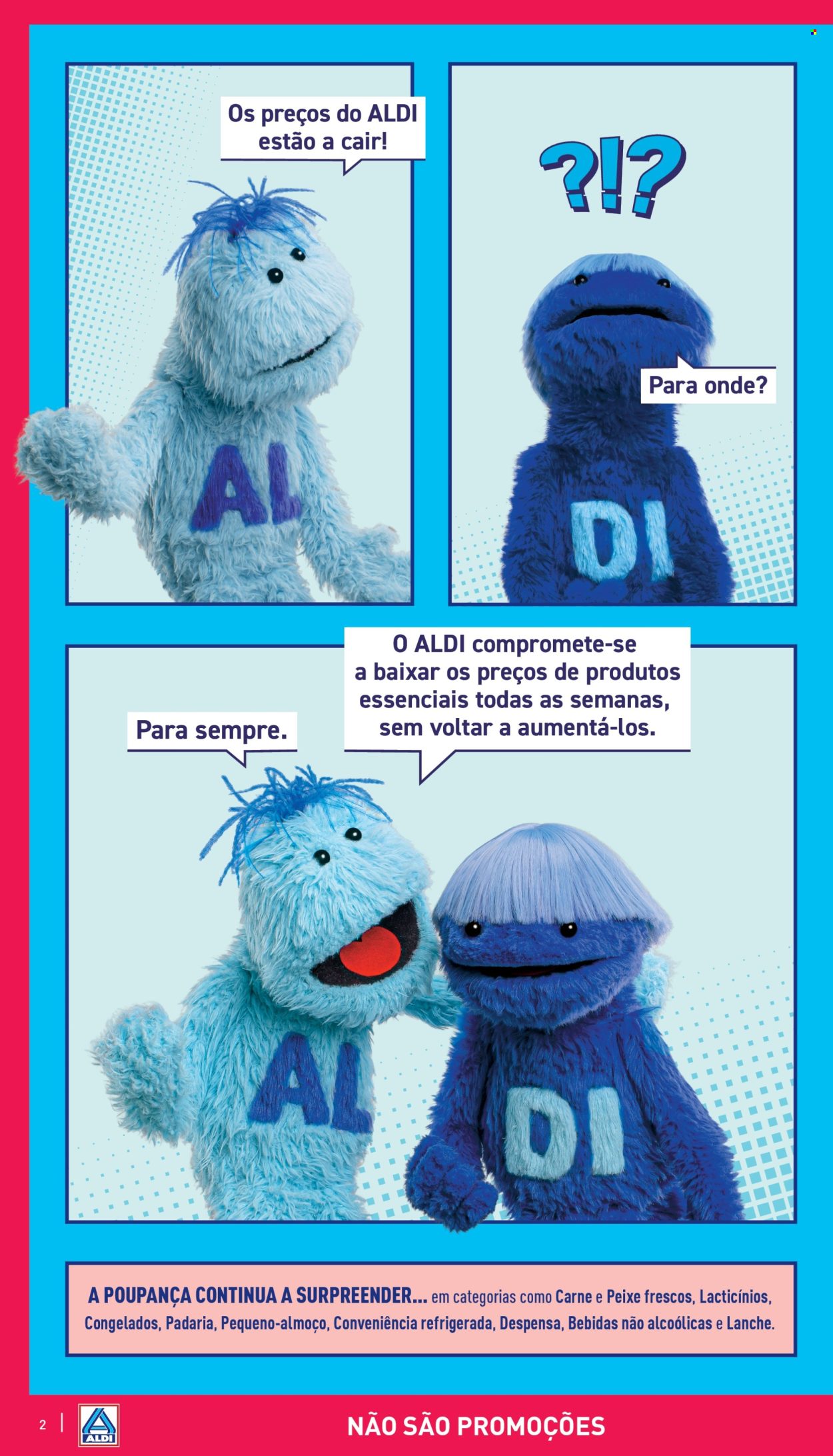 Folheto Aldi. Página 2