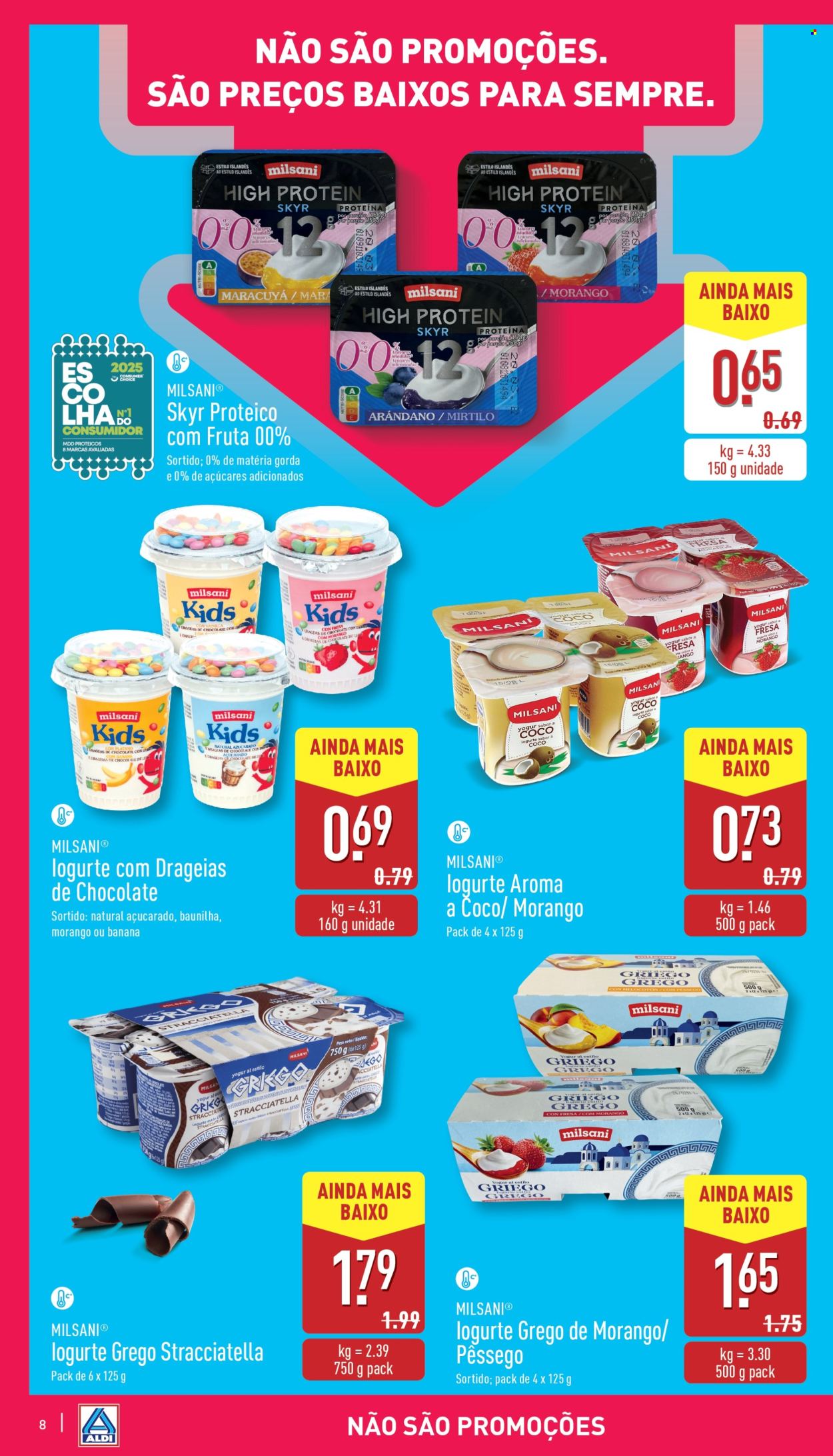 Folheto Aldi. Página 8