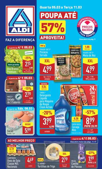 Folheto Aldi - 5.3.2025 - 11.3.2025.