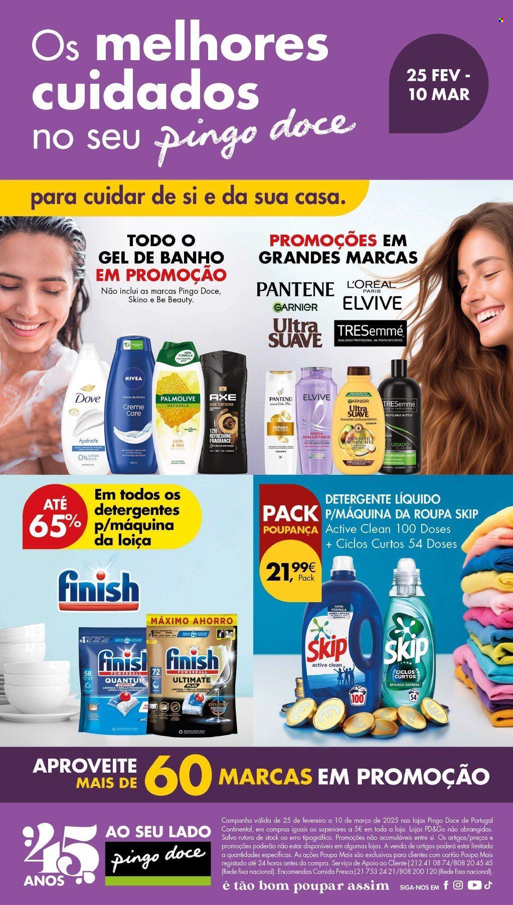 Folheto Pingo Doce - 25.2.2025 - 10.3.2025. Página 1