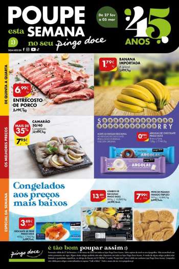 Folheto Pingo Doce - 27.2.2025 - 5.3.2025.