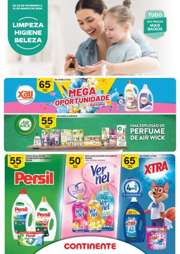 Folheto Continente Modelo - 25.2.2025 - 10.3.2025.