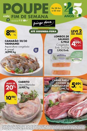 Folheto Pingo Doce - 28.2.2025 - 3.3.2025.