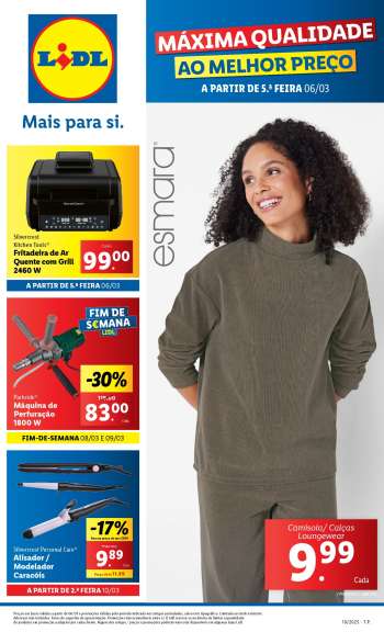Folheto Lidl - 6.3.2025 - 12.3.2025.