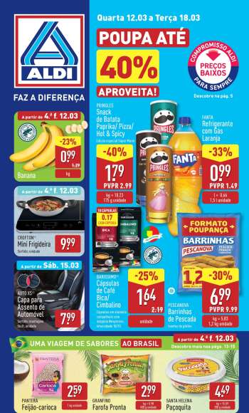 Folheto Aldi - 12.3.2025 - 18.3.2025.