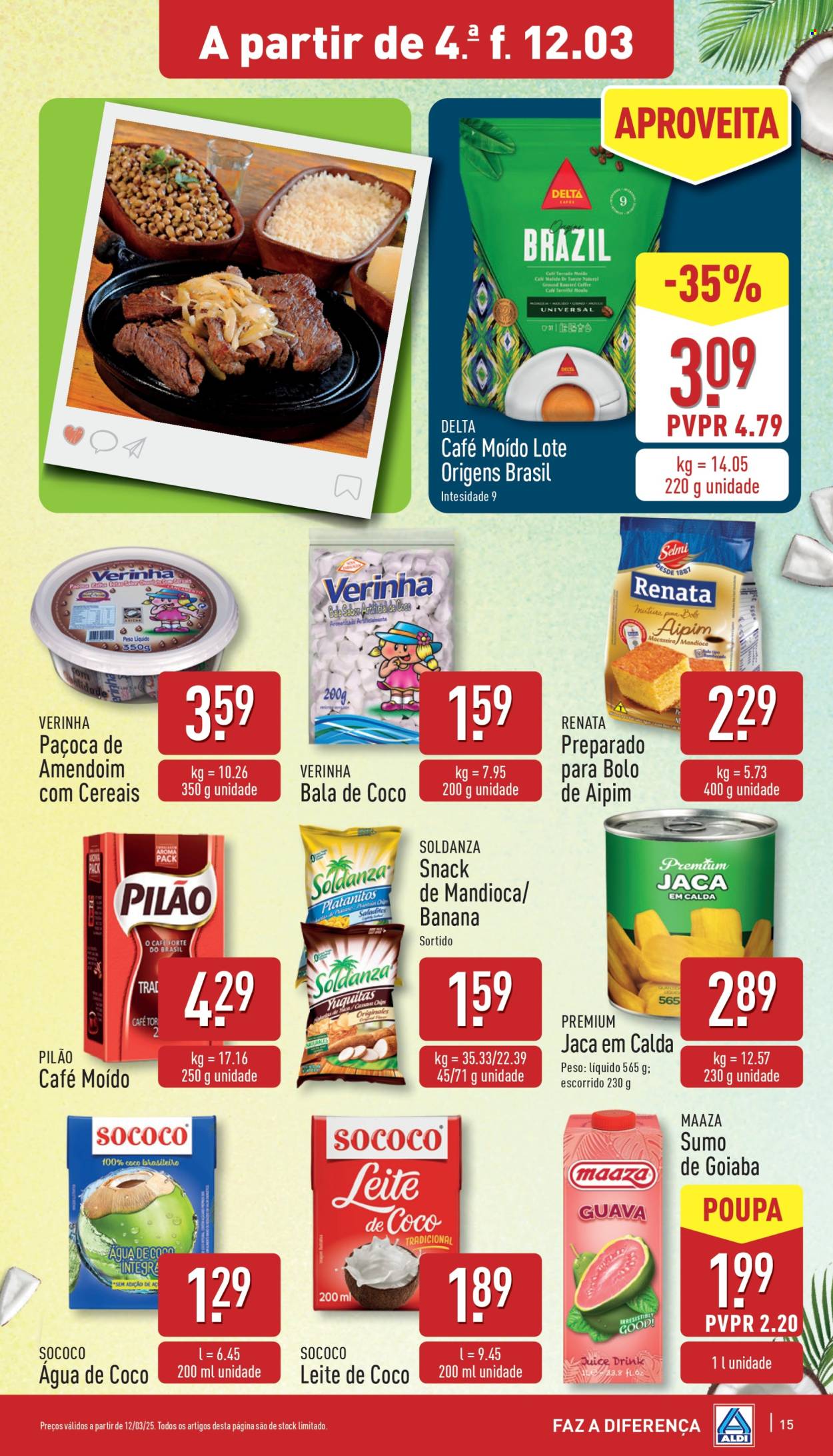 Folheto Aldi - 12.3.2025 - 18.3.2025. Página 15
