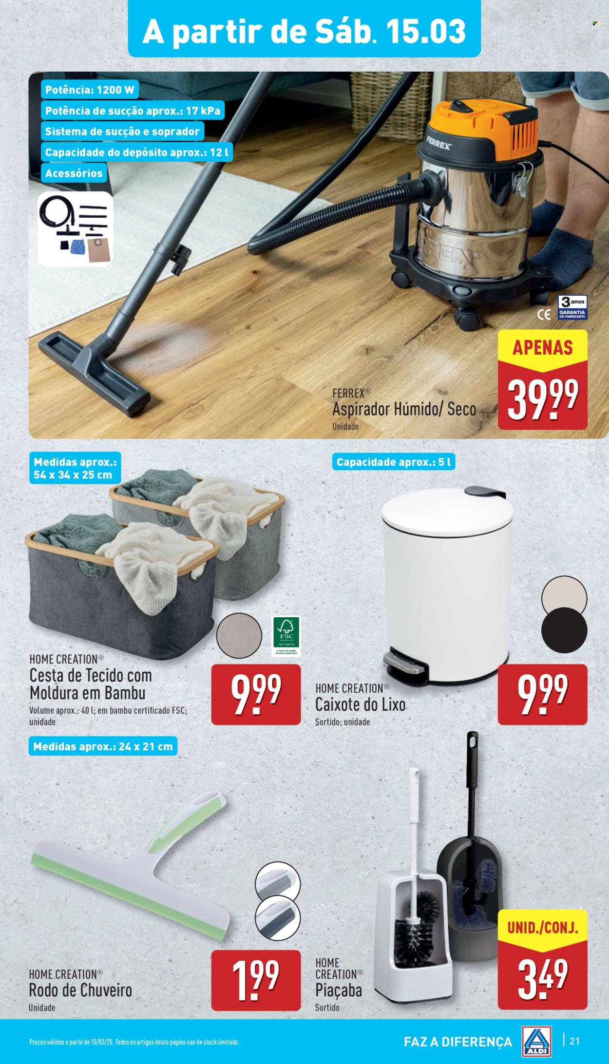 Folheto Aldi - 12.3.2025 - 18.3.2025. Página 21