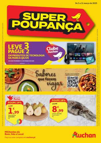 Folheto Auchan - 5.3.2025 - 11.3.2025.