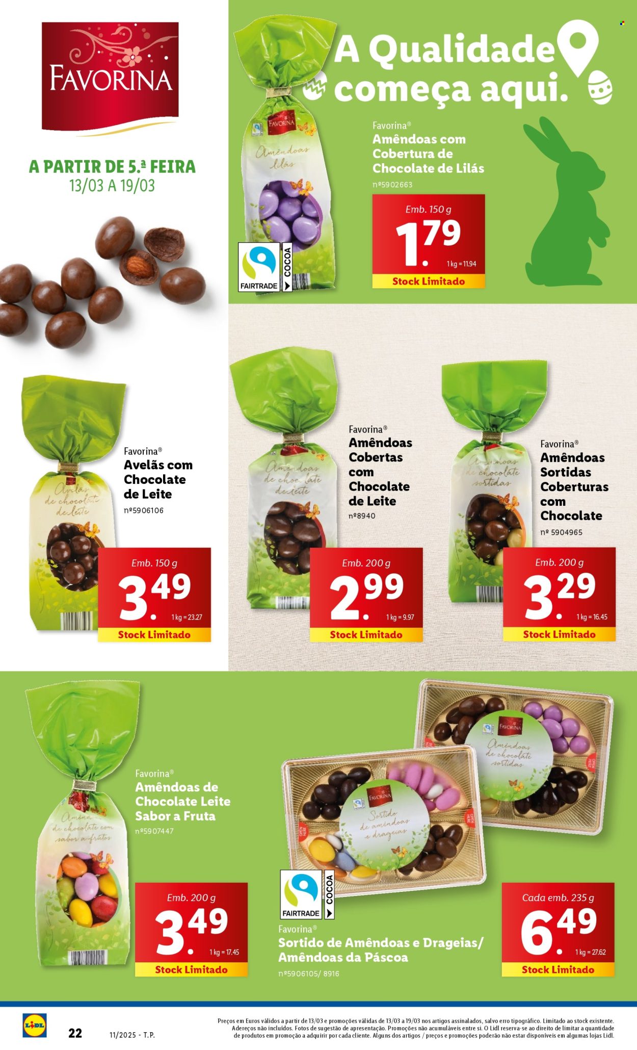 Folheto Lidl - 13.3.2025 - 19.3.2025. Página 22