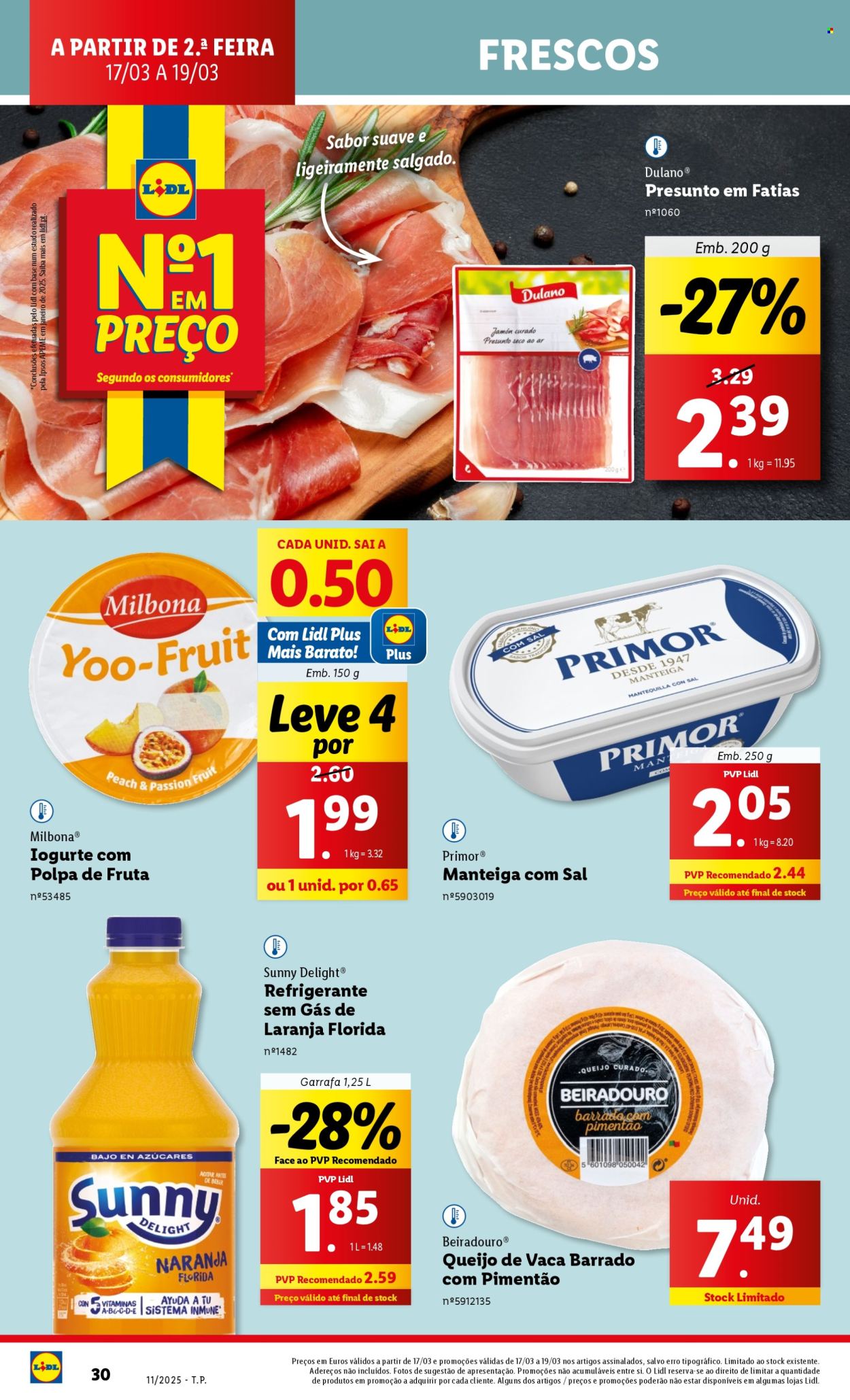Folheto Lidl - 13.3.2025 - 19.3.2025. Página 30