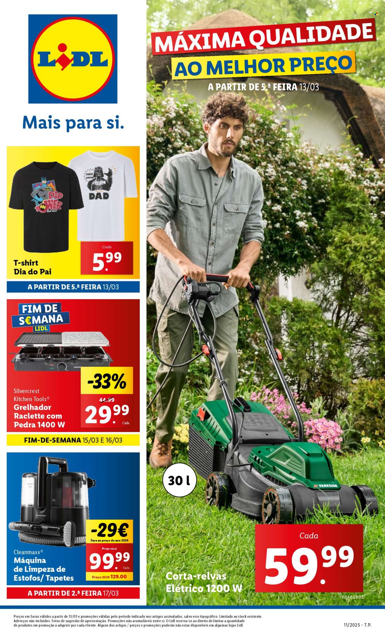 Folheto Lidl - 13.3.2025 - 19.3.2025. Página 1
