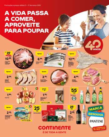 Folheto Continente Modelo - 11.3.2025 - 17.3.2025.