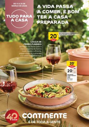 Folheto Continente Modelo - 11.3.2025 - 31.3.2025.