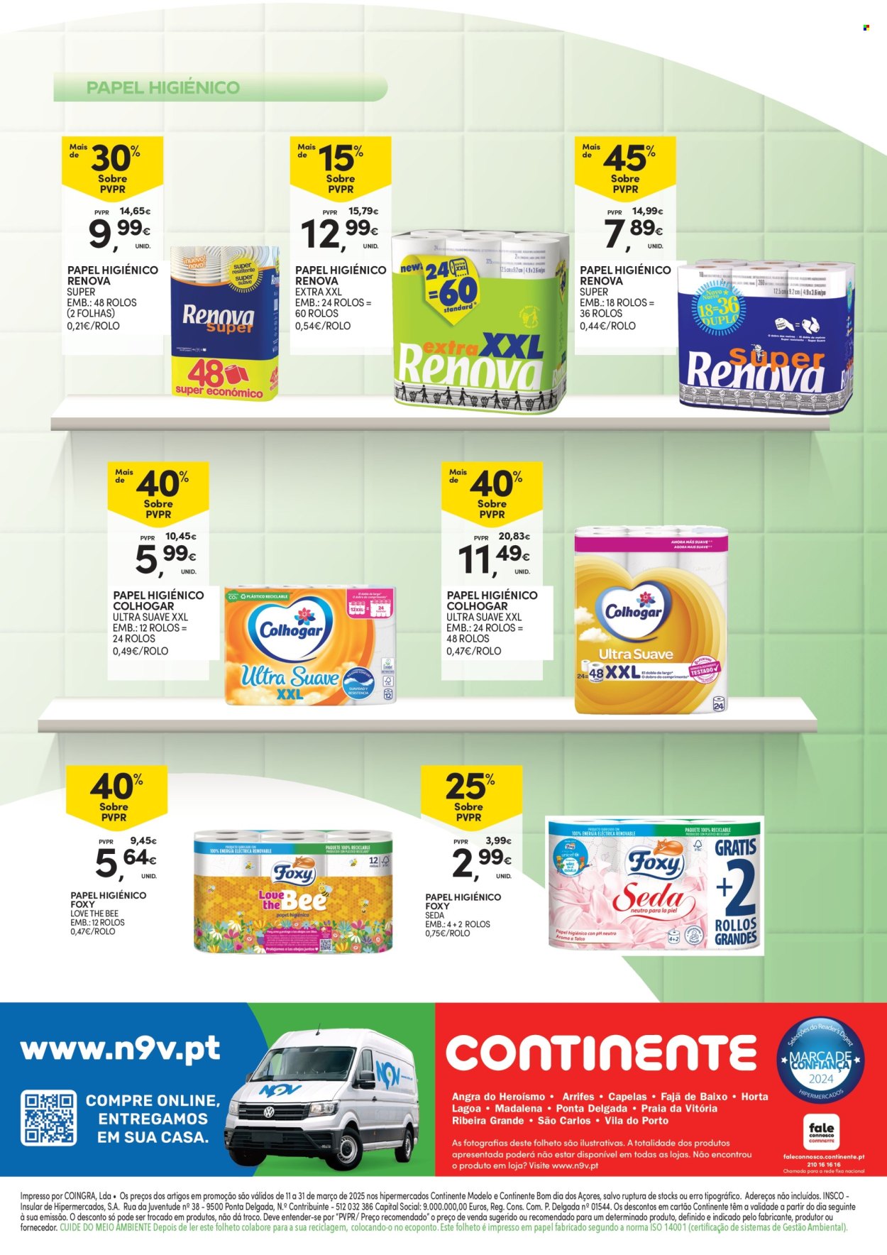 Folheto Continente Modelo - 11.3.2025 - 31.3.2025. Página 16