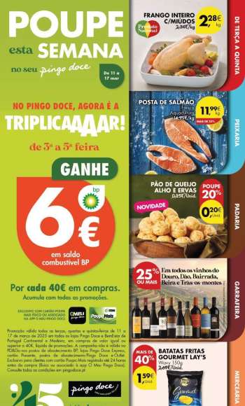 Folheto Pingo Doce - 11.3.2025 - 17.3.2025.