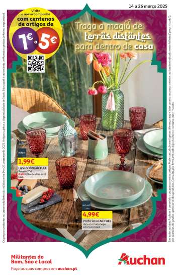 Folheto Auchan - 14.3.2025 - 26.3.2025.