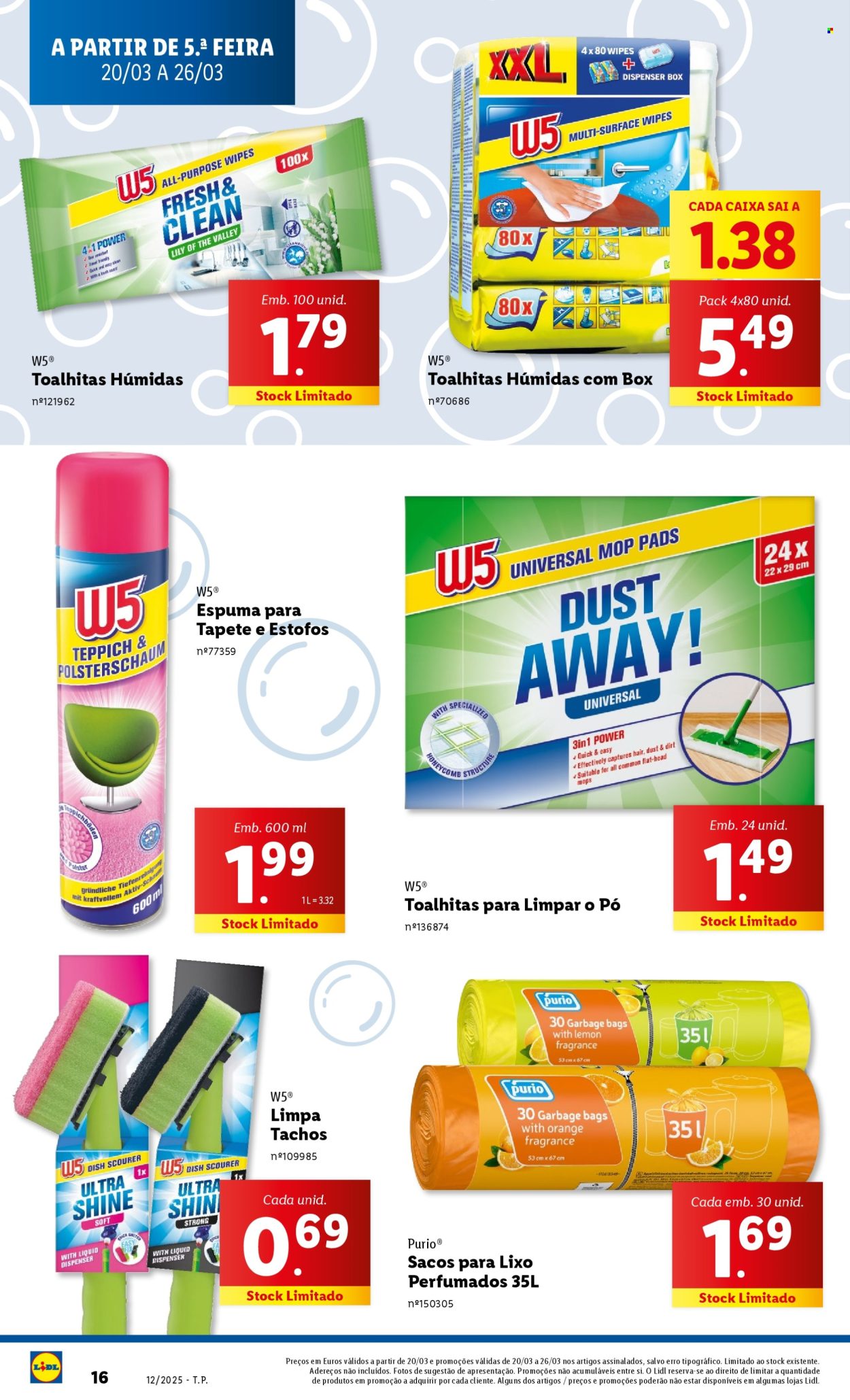 Folheto Lidl - 20.3.2025 - 26.3.2025. Página 16