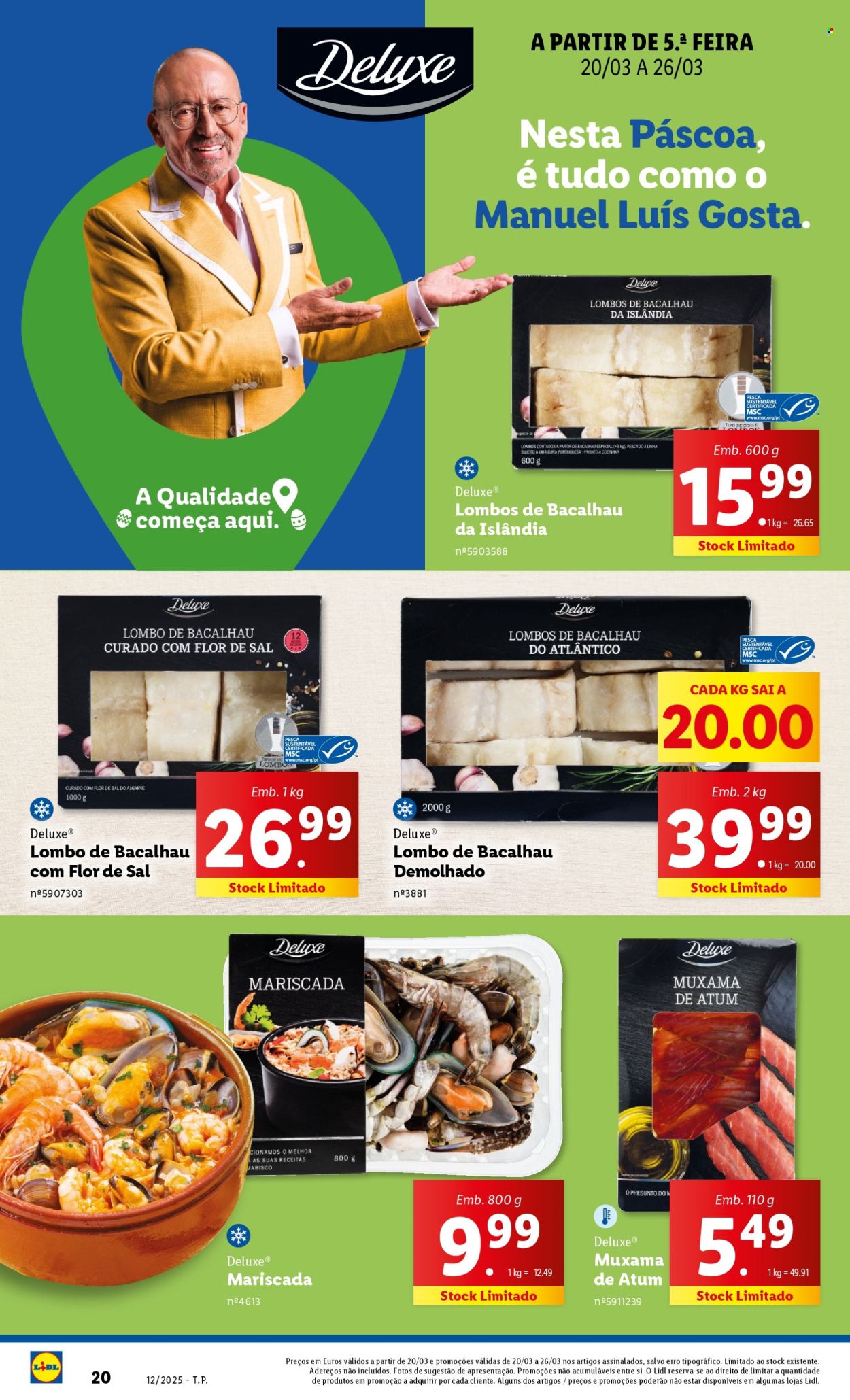 Folheto Lidl - 20.3.2025 - 26.3.2025. Página 20