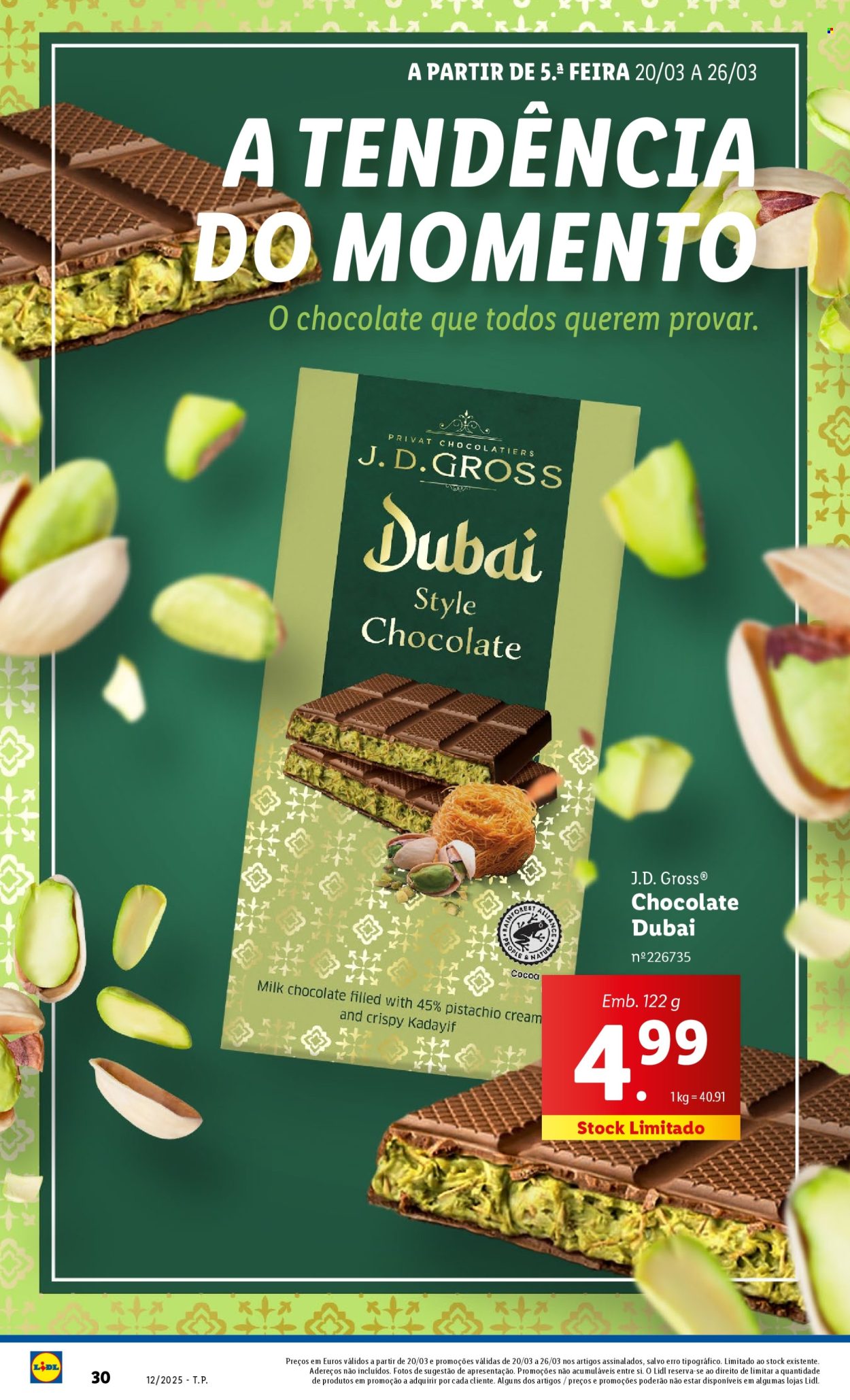 Folheto Lidl - 20.3.2025 - 26.3.2025. Página 30