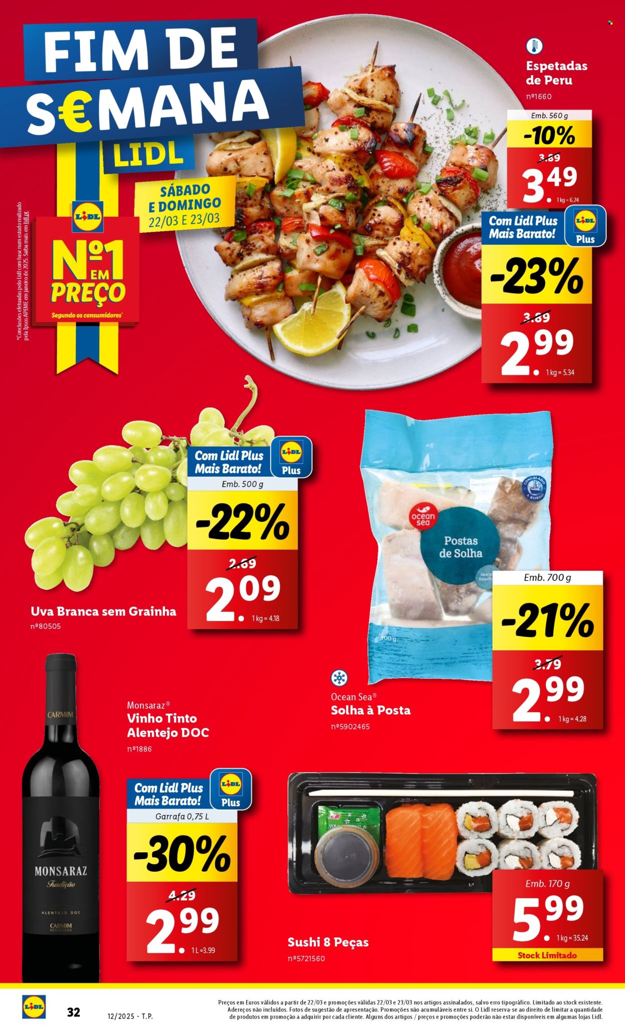 Folheto Lidl - 20.3.2025 - 26.3.2025. Página 32