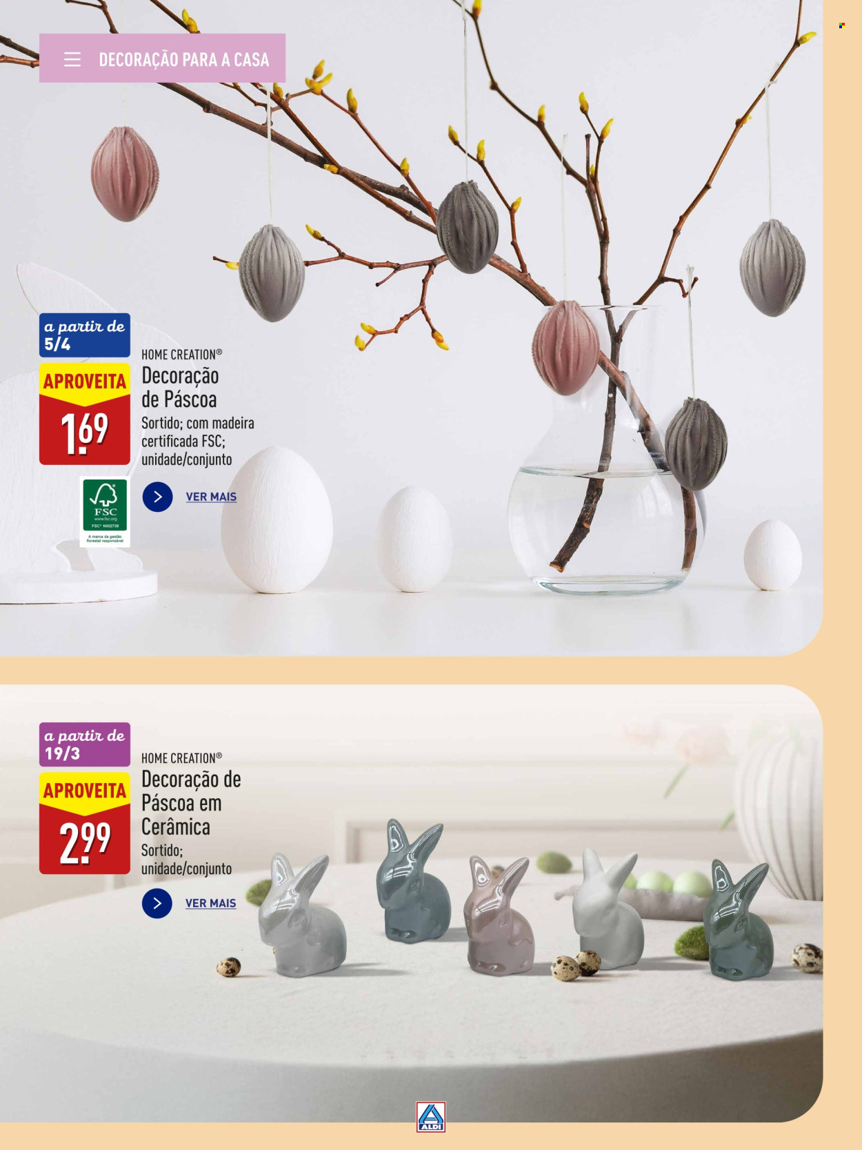 Folheto Aldi. Página 34