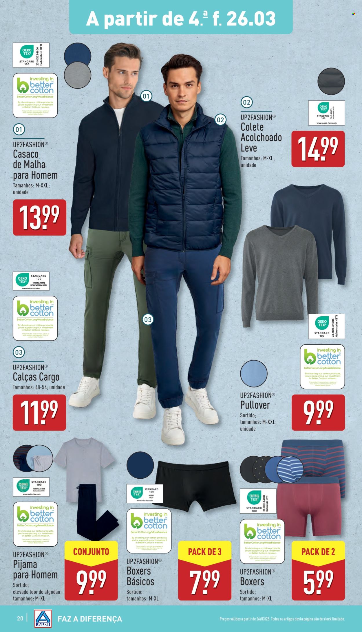 Folheto Aldi - 26.3.2025 - 1.4.2025. Página 20