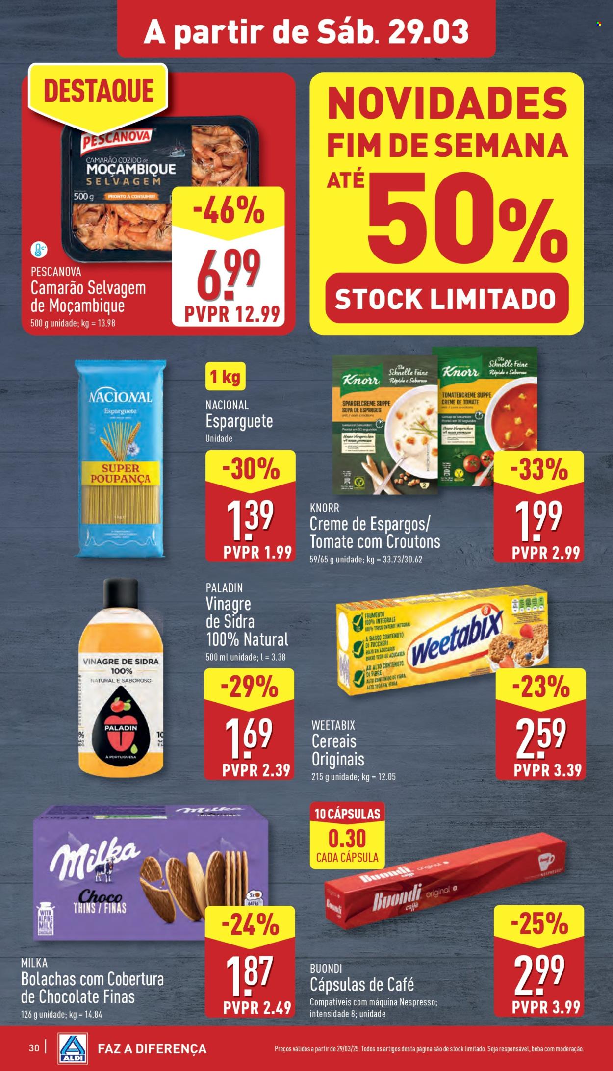 Folheto Aldi - 26.3.2025 - 1.4.2025. Página 30