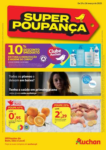 Folheto Auchan - 19.3.2025 - 26.3.2025.
