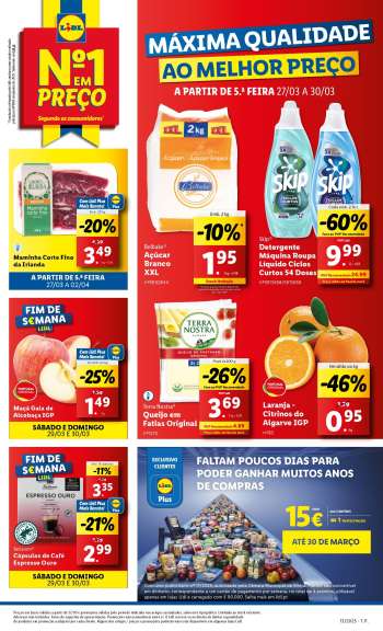 Folheto Lidl - 27.3.2025 - 2.4.2025.