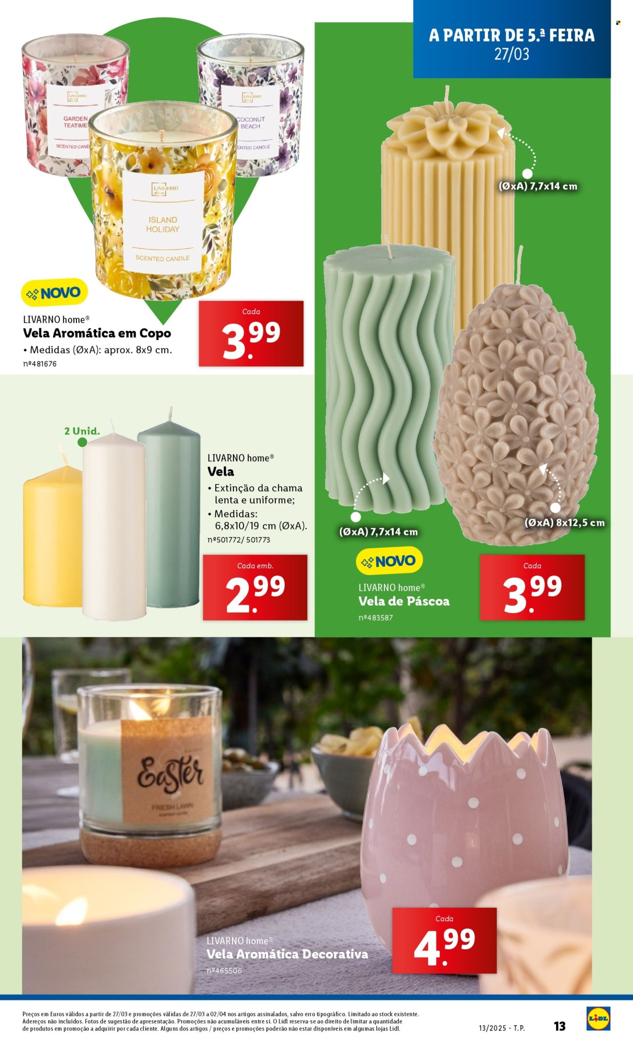 Folheto Lidl - 30.3.2025 - 2.4.2025. Página 13