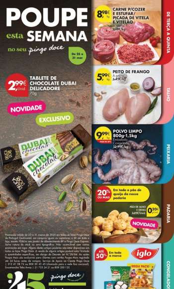 Folheto Pingo Doce - 25.3.2025 - 31.3.2025.