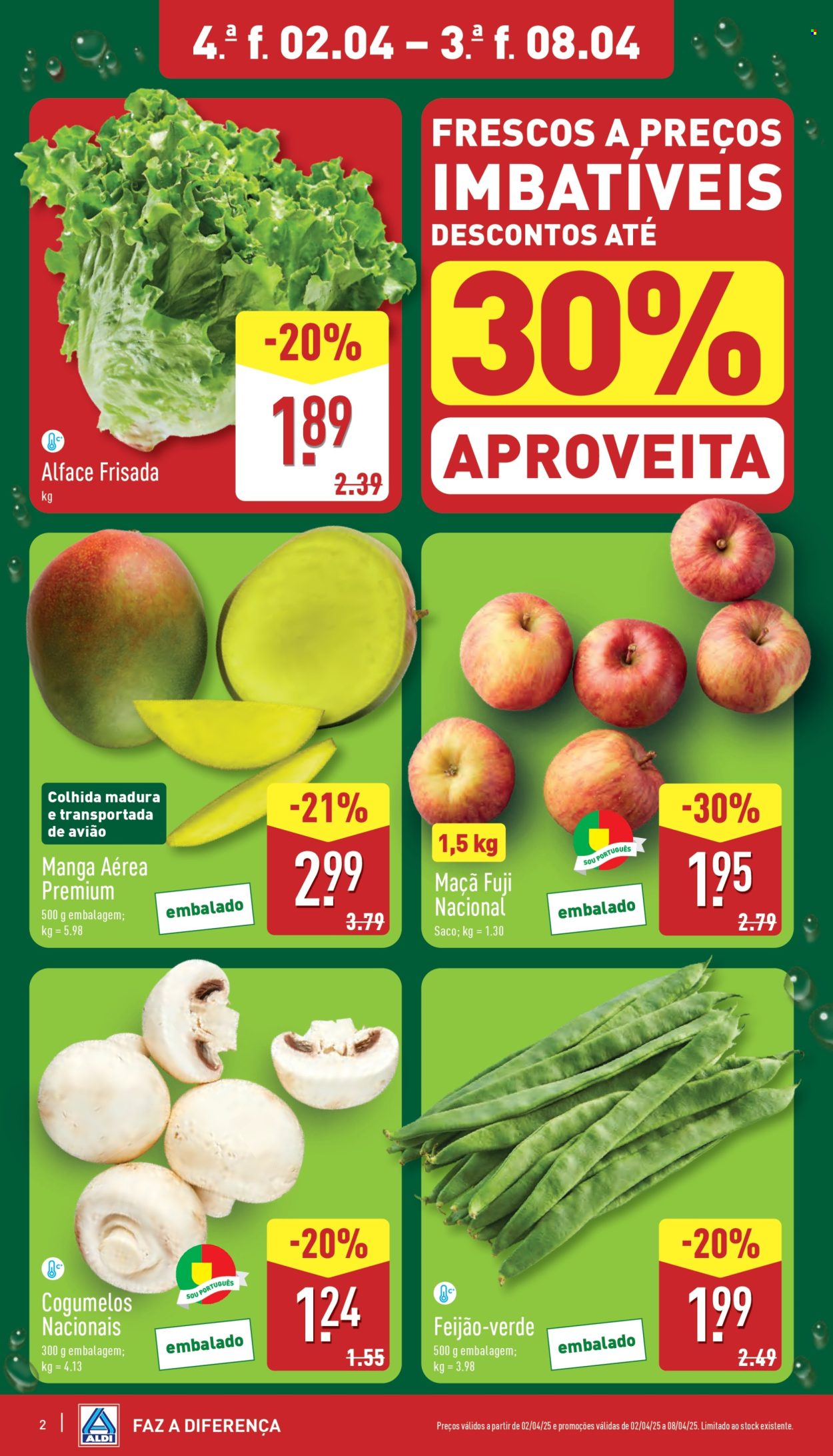Folheto Aldi - 2.4.2025 - 8.4.2025. Página 2