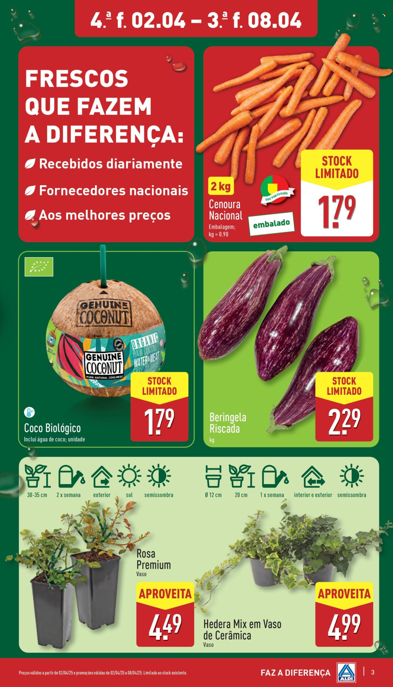Folheto Aldi - 2.4.2025 - 8.4.2025. Página 3