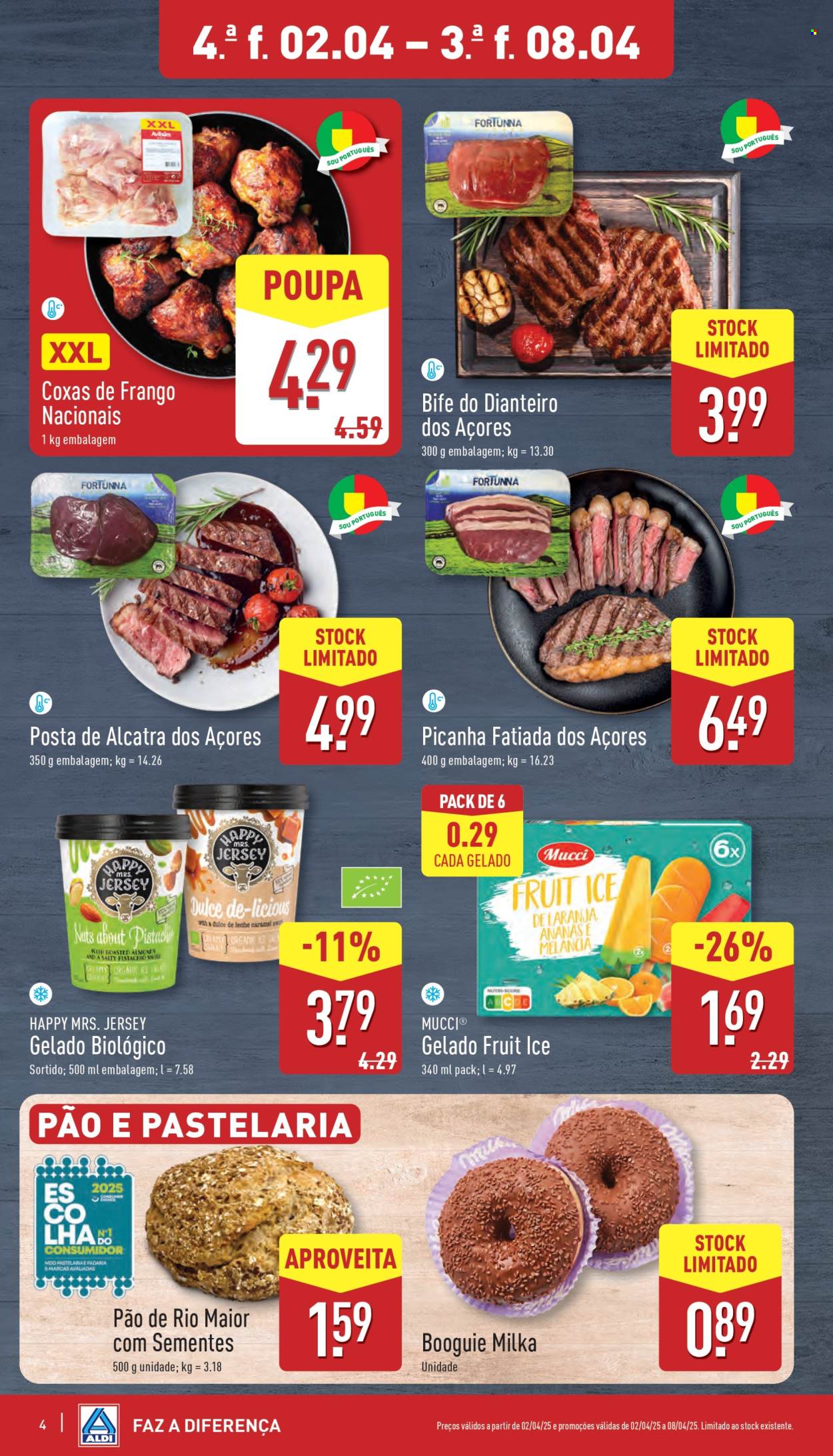 Folheto Aldi - 2.4.2025 - 8.4.2025. Página 4