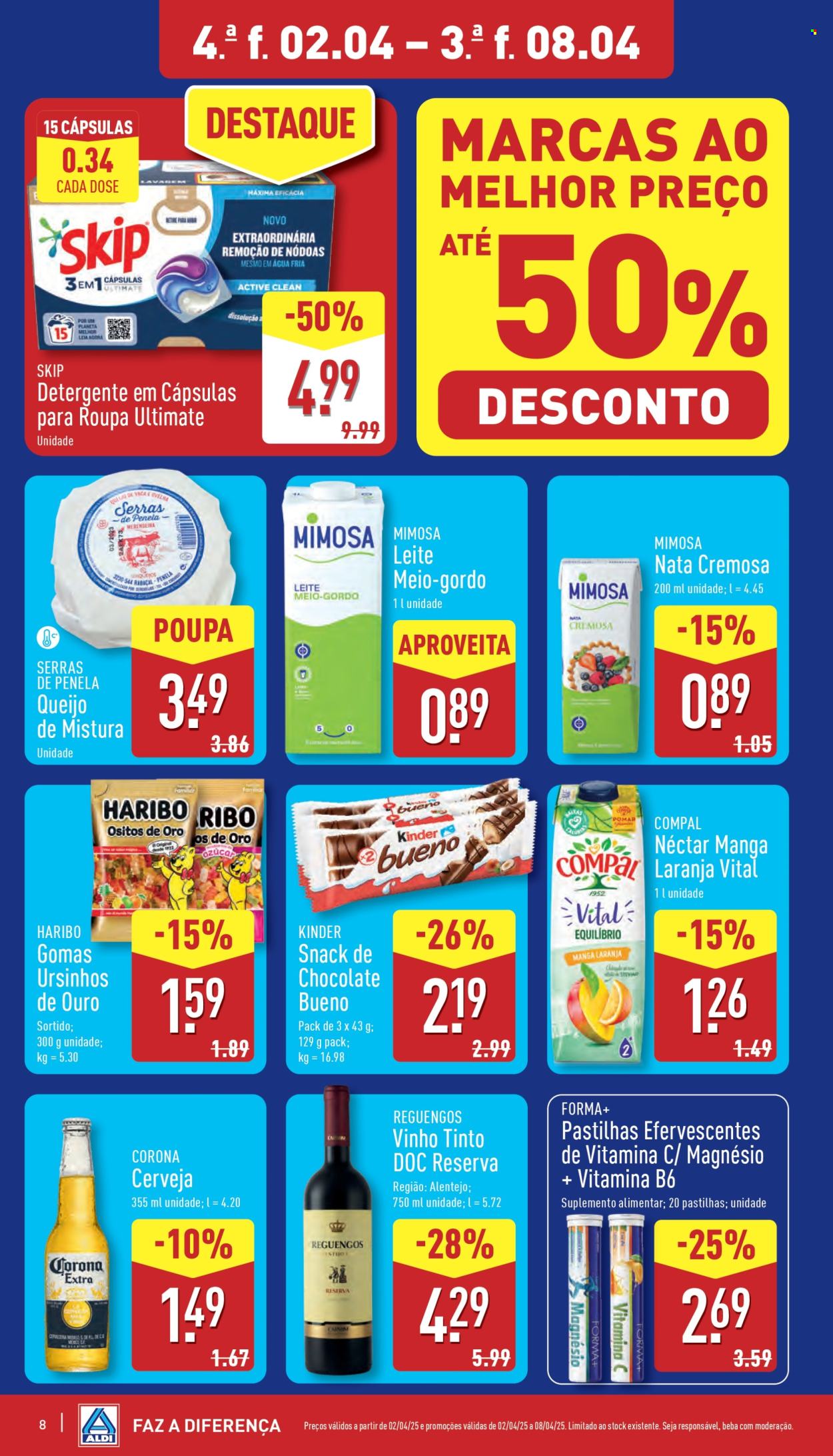 Folheto Aldi - 2.4.2025 - 8.4.2025. Página 8