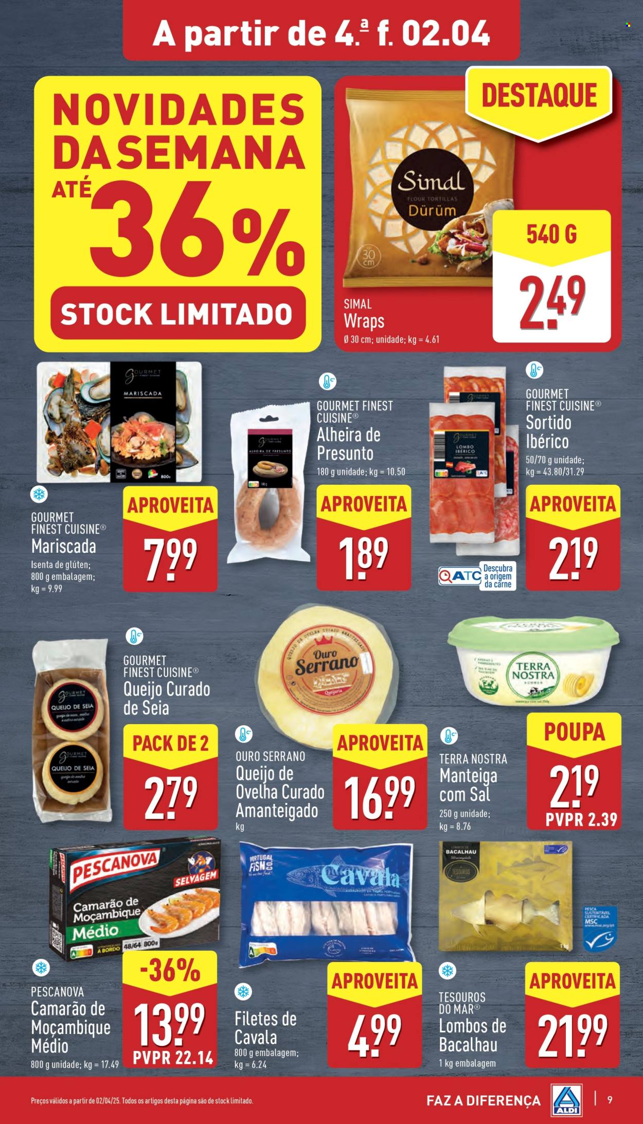 Folheto Aldi - 2.4.2025 - 8.4.2025. Página 9