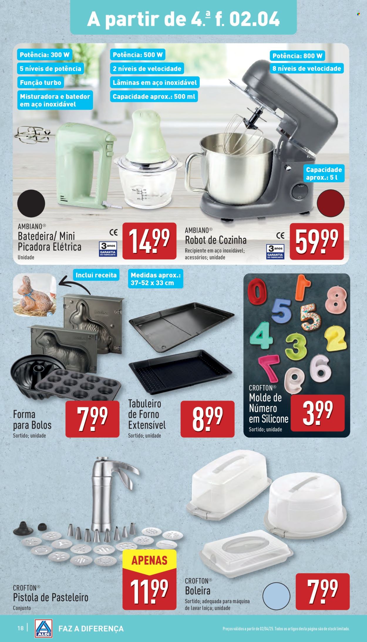 Folheto Aldi - 2.4.2025 - 8.4.2025. Página 18