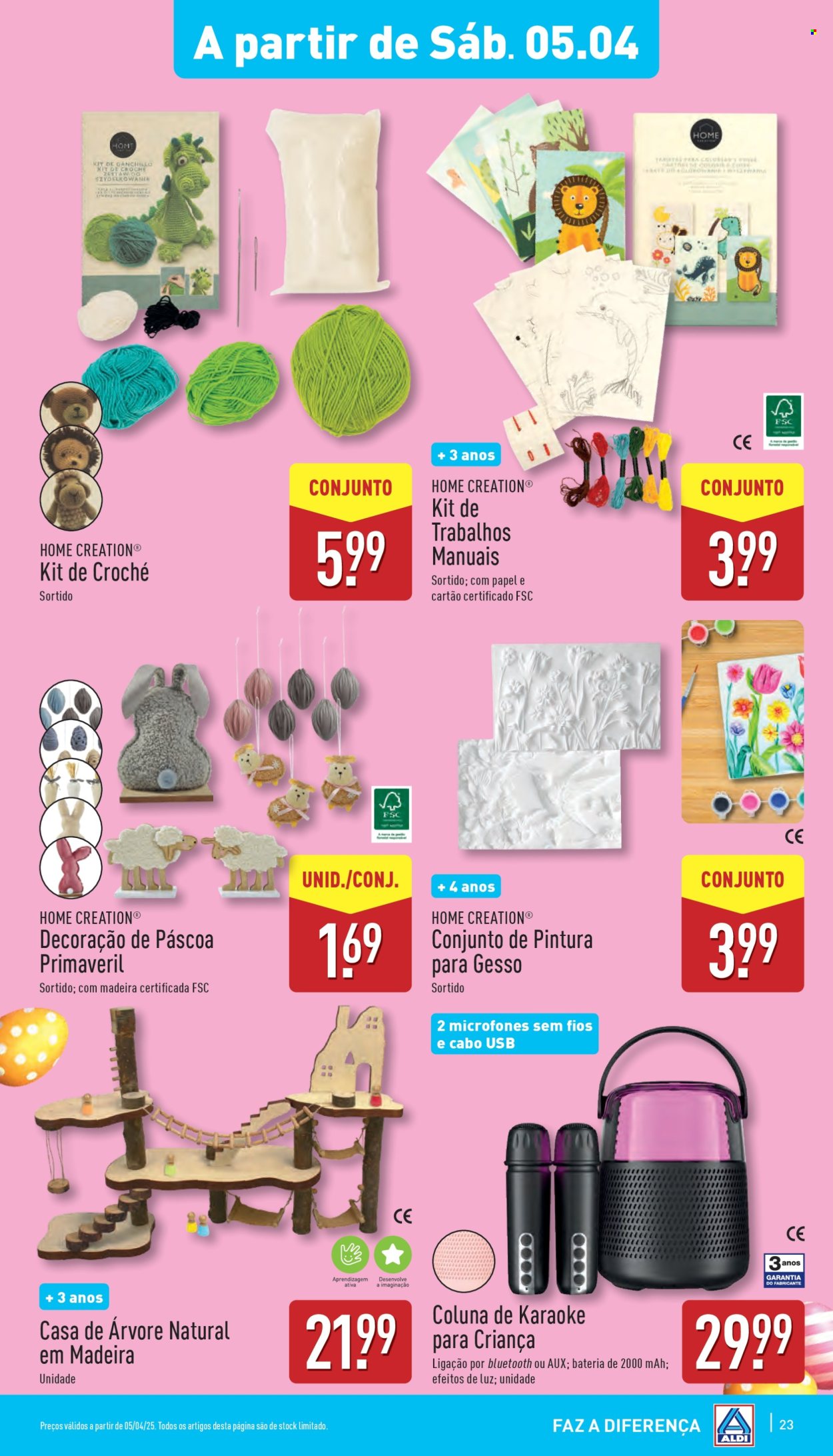 Folheto Aldi - 2.4.2025 - 8.4.2025. Página 23