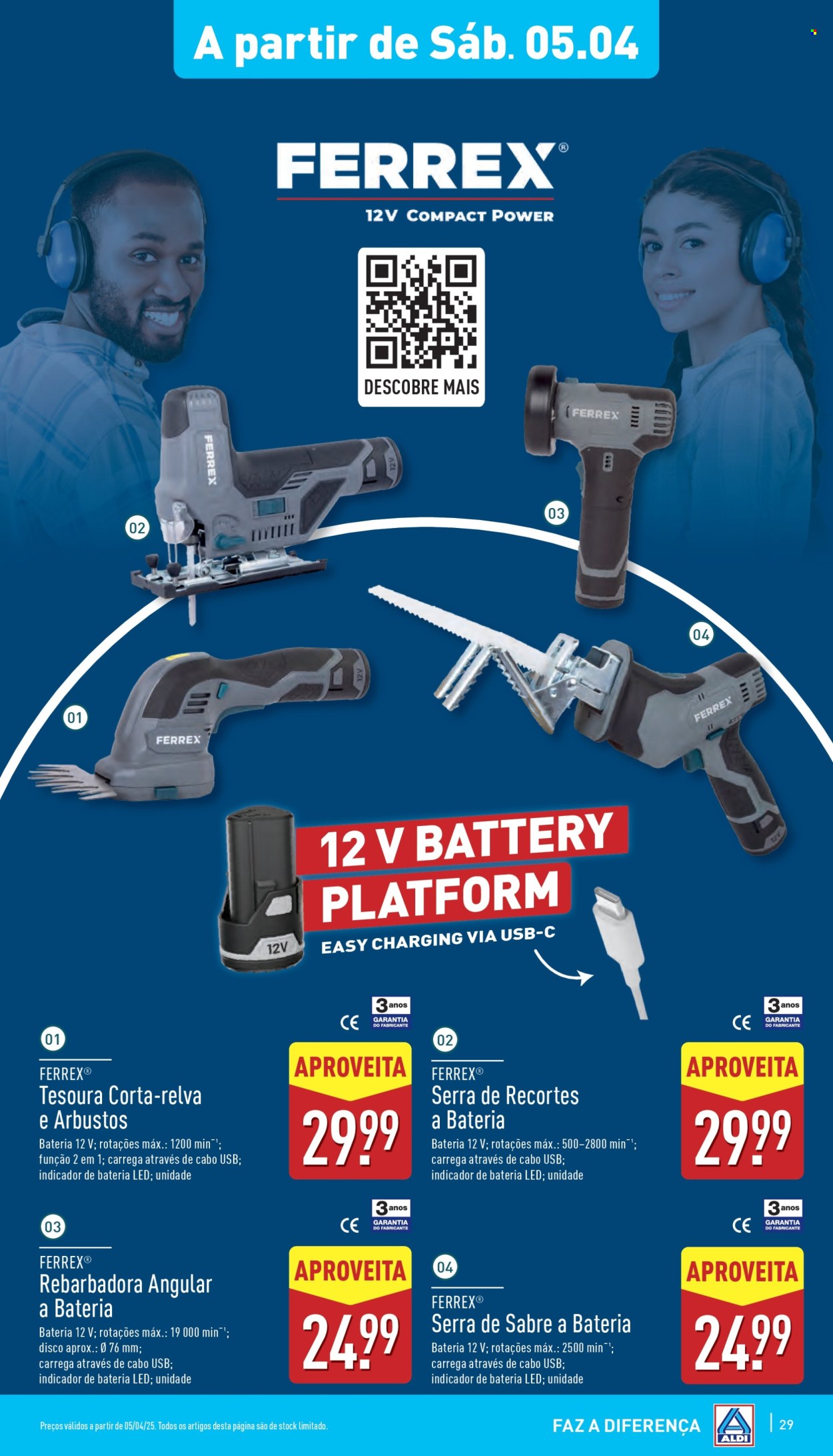 Folheto Aldi - 2.4.2025 - 8.4.2025. Página 29