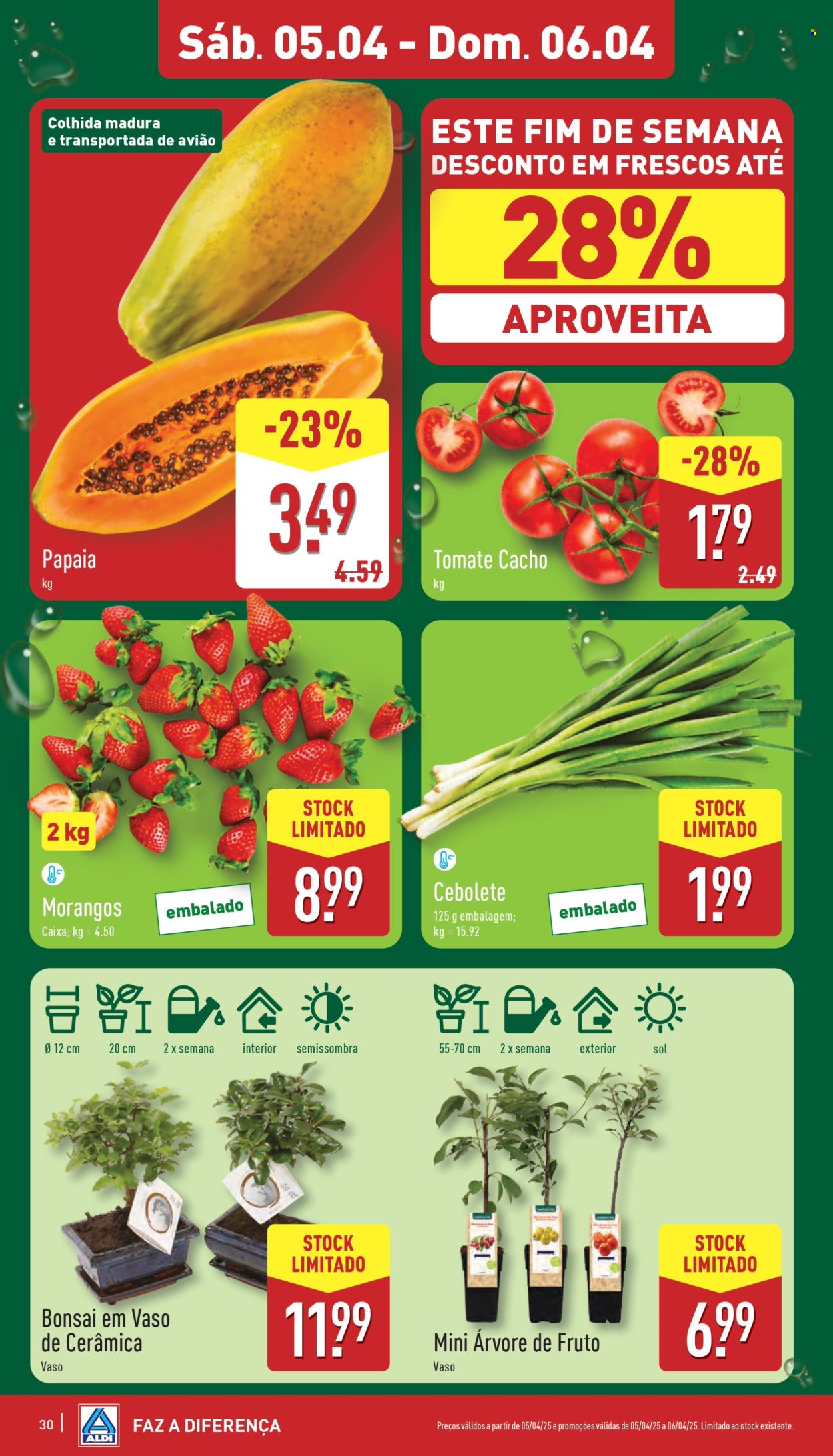 Folheto Aldi - 2.4.2025 - 8.4.2025. Página 30