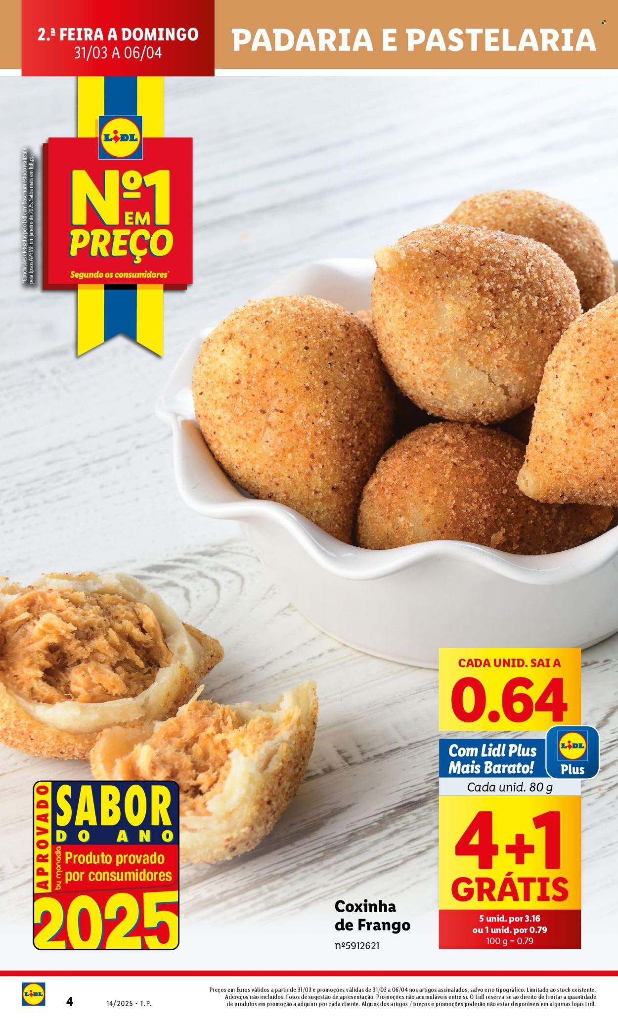 Folheto Lidl - 31.3.2025 - 6.4.2025. Página 4