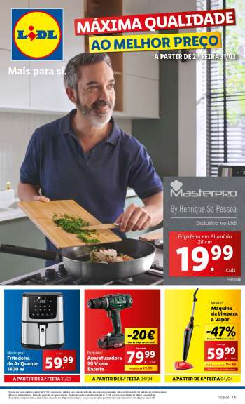 Folheto Lidl - 31.3.2025 - 6.4.2025.
