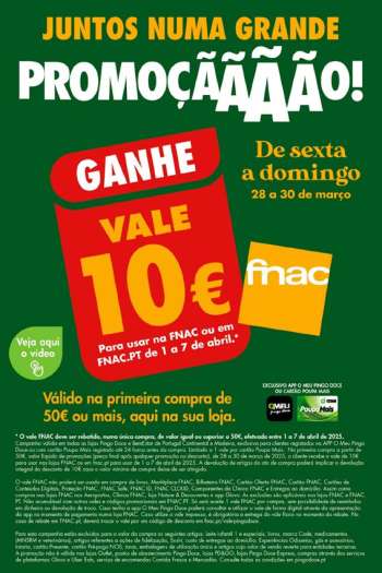 Folheto Pingo Doce - 28.3.2025 - 30.3.2025.