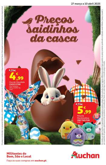 Folheto Auchan - 27.3.2025 - 10.4.2025.