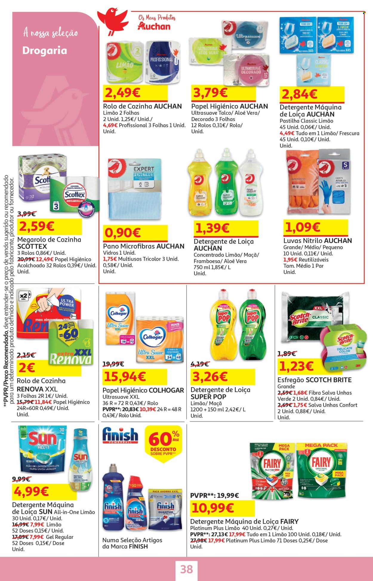 Folheto Auchan - 27.3.2025 - 10.4.2025. Página 38