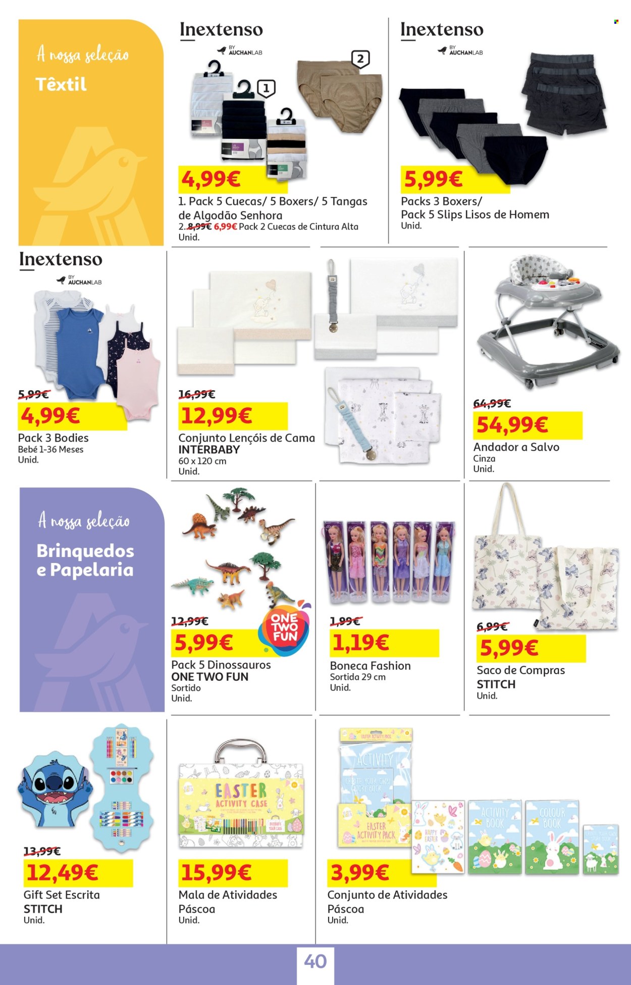 Folheto Auchan - 27.3.2025 - 10.4.2025. Página 40
