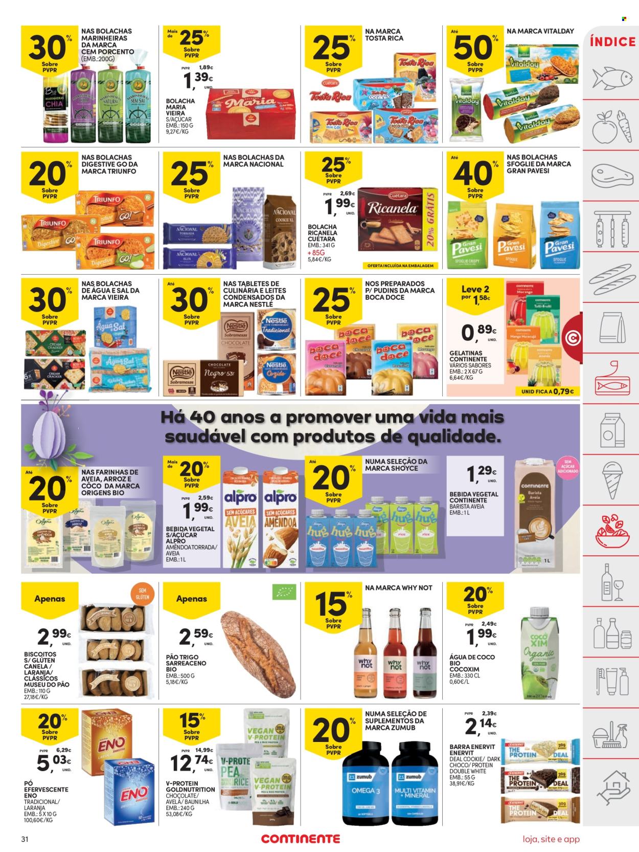 Folheto Continente - 1.4.2025 - 7.4.2025. Página 31