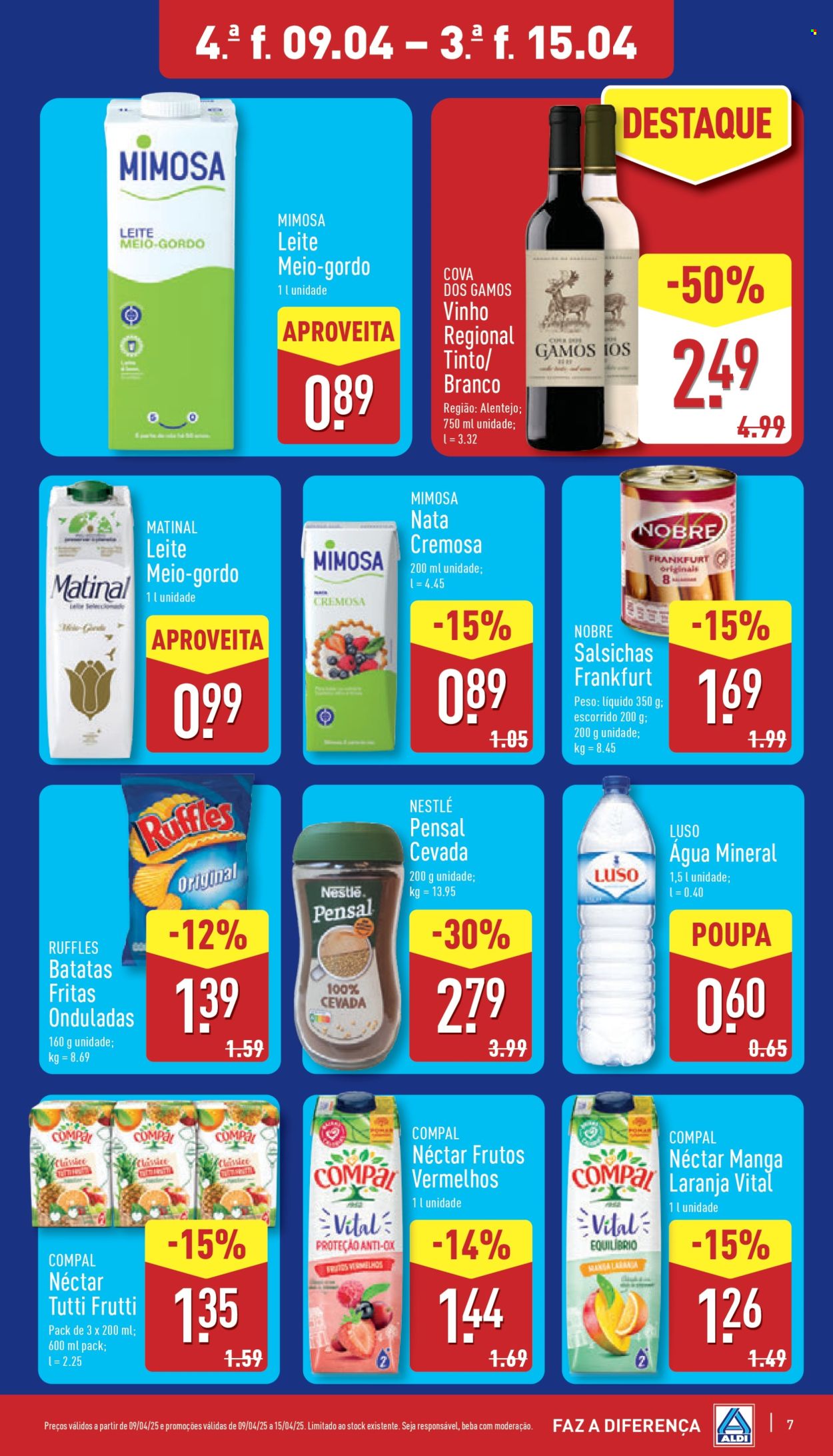 Folheto Aldi - 9.4.2025 - 15.4.2025. Página 7